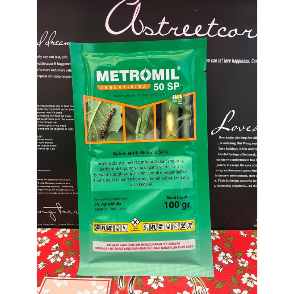 Insektisida Metromil 50 sp 100 gram