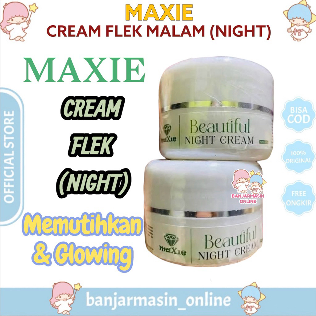 MAXIE Beautyful Night Cream Flek Maxie Flek