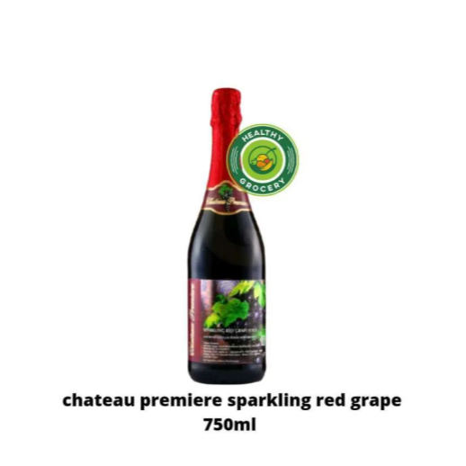Chateau Premiere Sparkling Red Grape Juice Drink 750ml