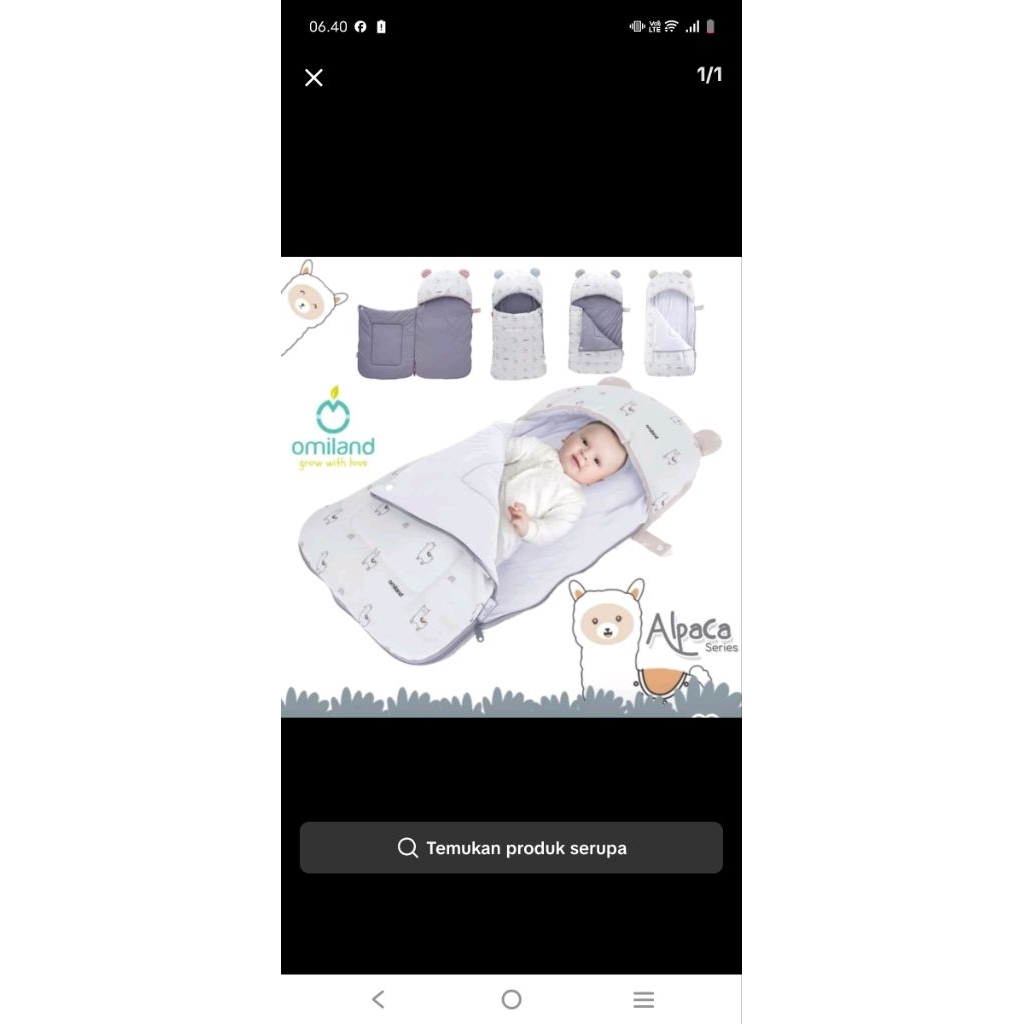 gendongan bayi omiland