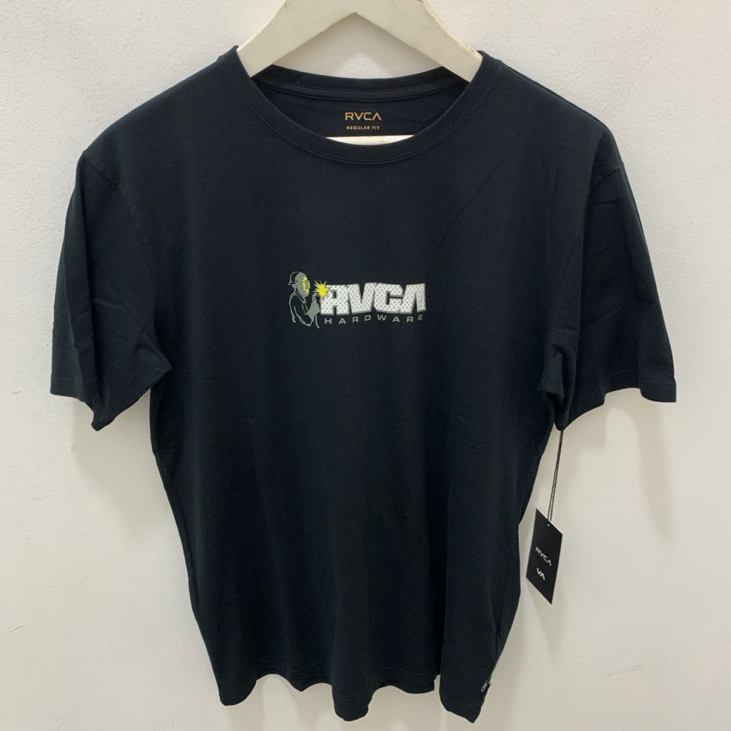 Kaos Pria Rvca Original Rvca Hardwear Rvb New