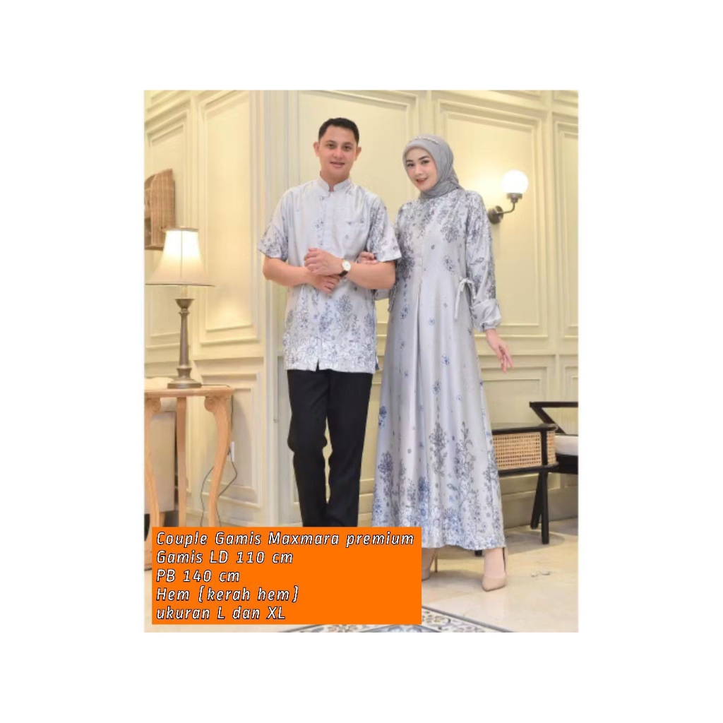 Couple gamis lebaran gamis malaka gamis maxmara silky premium gamis elegan gamis raya gamis silky me
