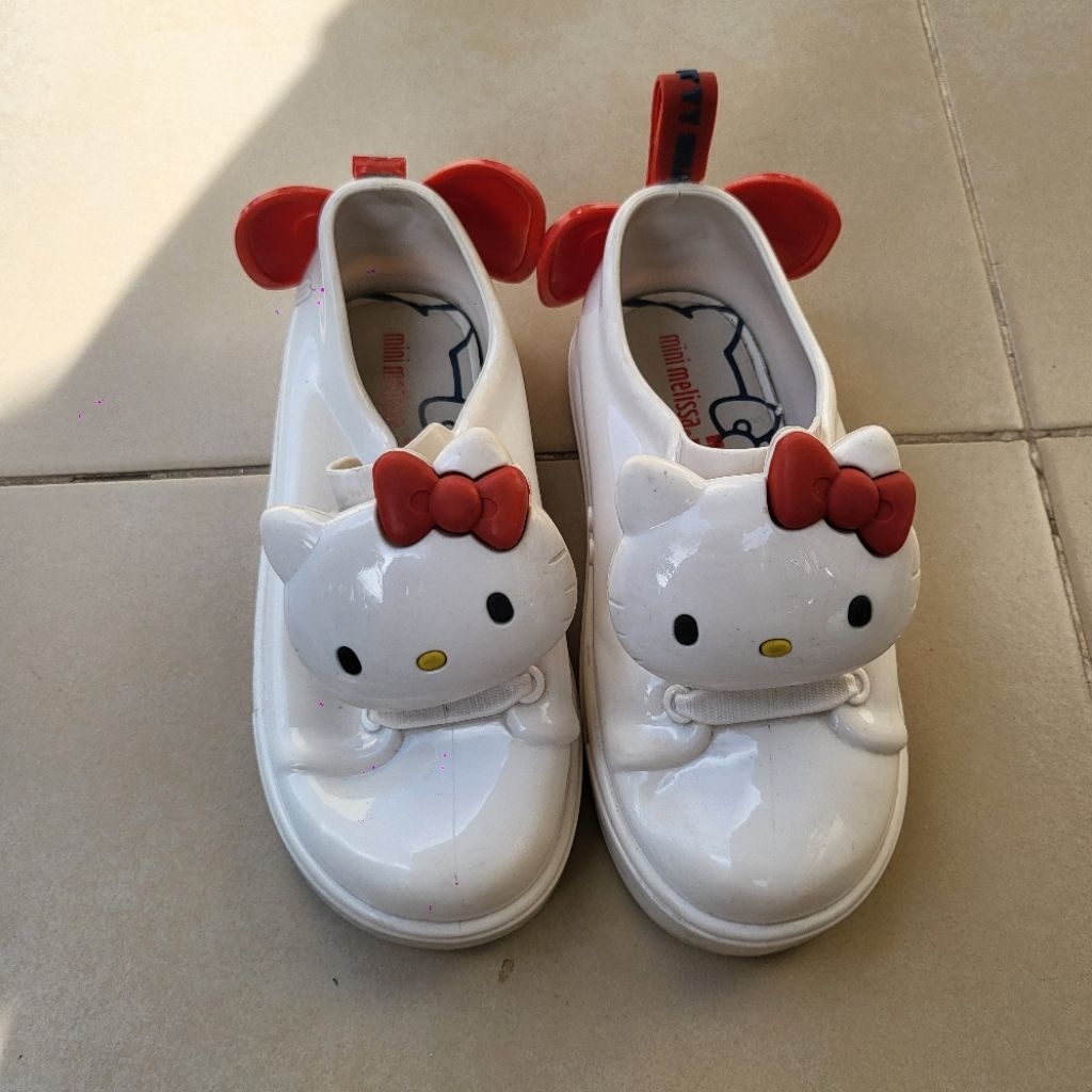 Mini Melissa Hello Kitty Kids Shoes Sepatu Anak Perempuan Girls Authentic Original