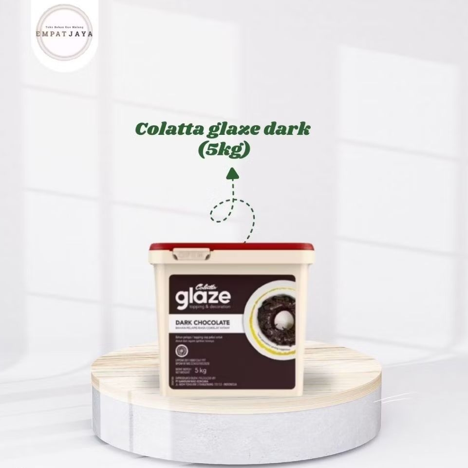 colatta glaze dark chocolate 5kg