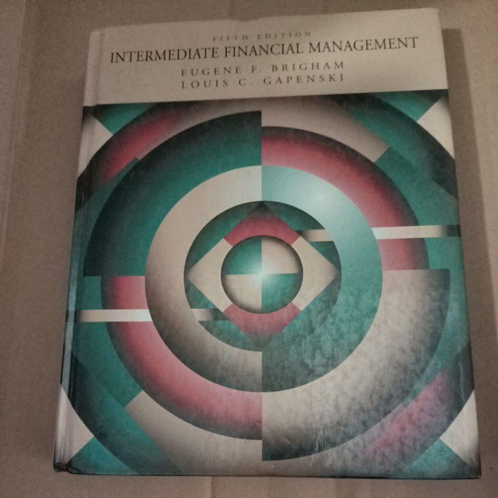 Intermediate Financial Management