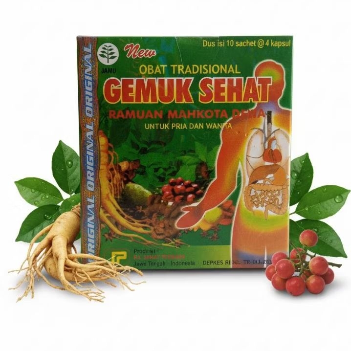 Jamu Gemuk Sehat Ori – Naikin Nafsu Makan & Berat Badan