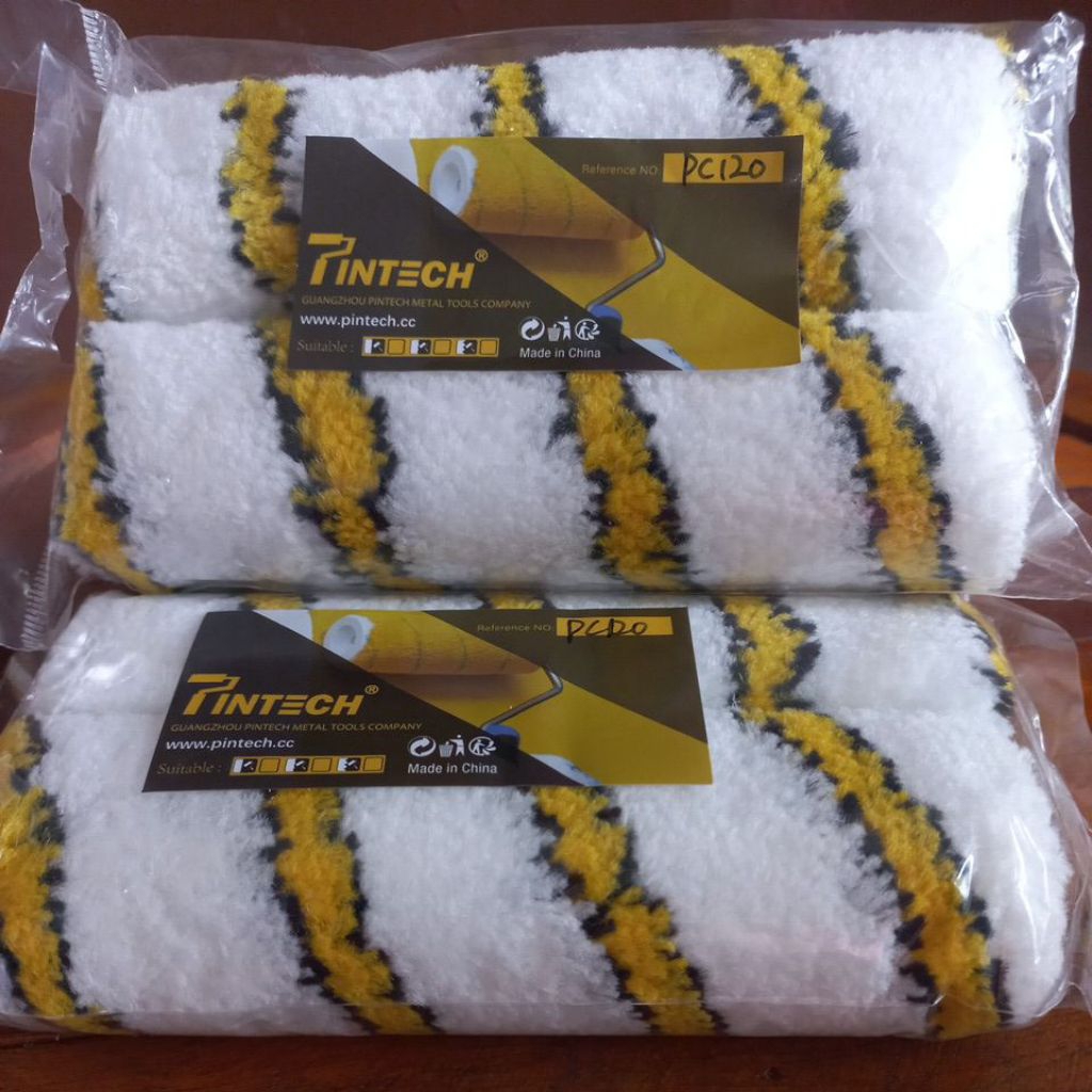 PC120-Refill Roll Kuas Bulu 6 Inch/Kuas Roll Cat Tembok/Besi