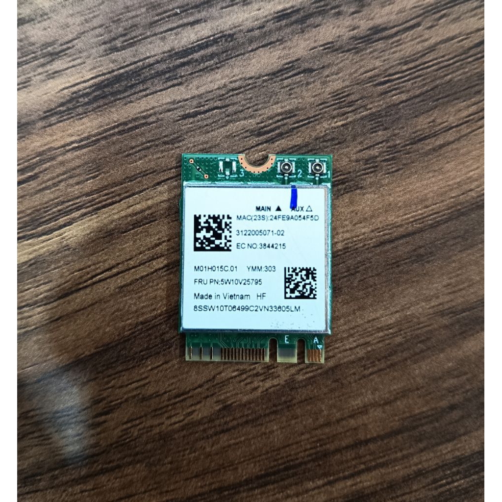 Wifi card Lenovo ideapad slim 1 14IGL7 14ADA7 17AMN7 Normal Tested Seken Original [ Wifi Card Second