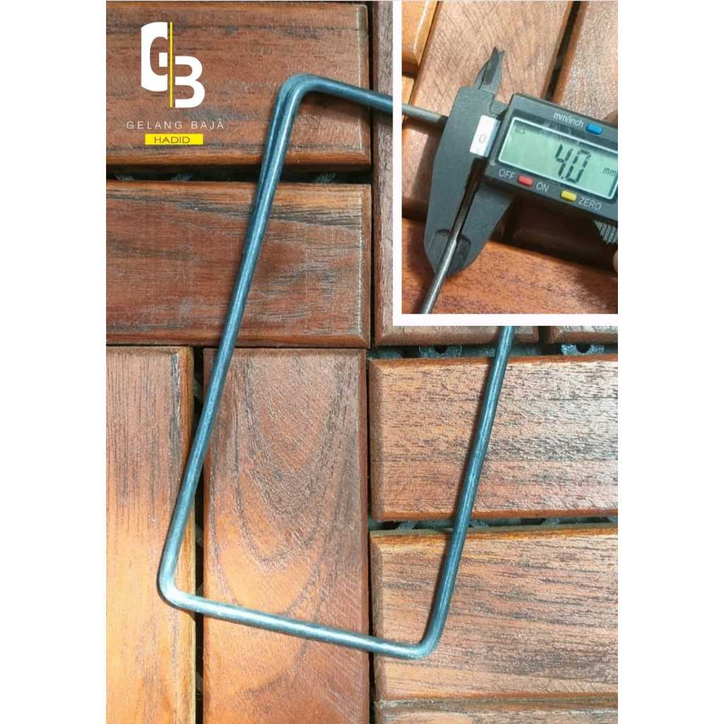 Besi Begel / Ring Behel / Kolom Besi / Cincin Besi /Ring besi  4 Mm Berbagai Ukuran  6X10, 8X12, 8X1