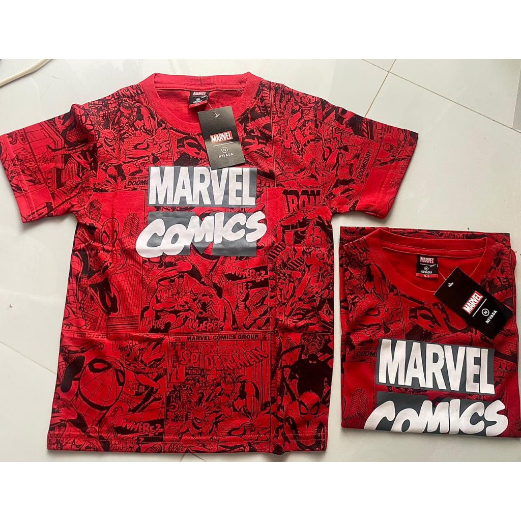 Kaos Anak Nevada Marvel Original