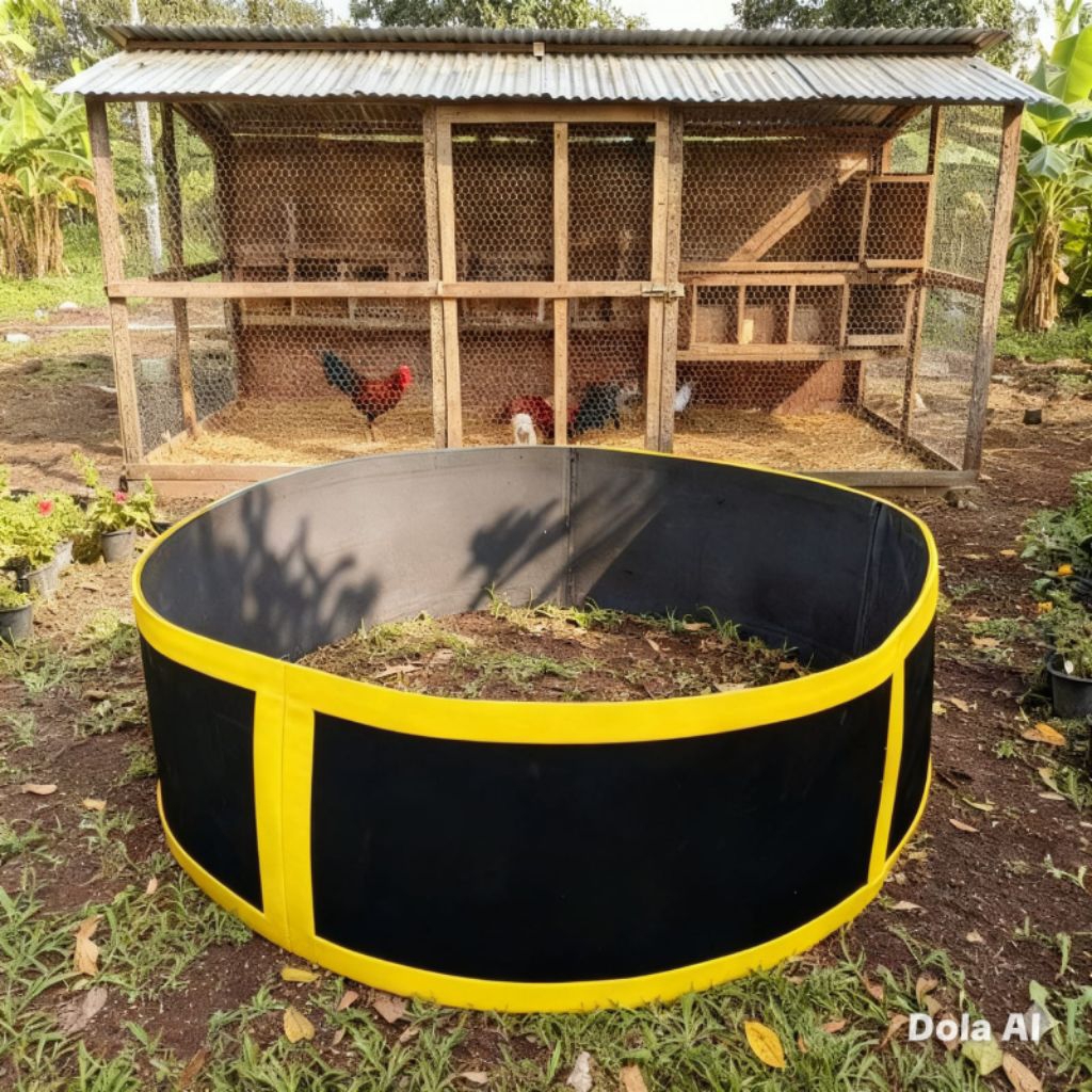 RING ADUAN AYAM KALANG AYAM TEBAL 20MM  SPON EVA PREMIUM