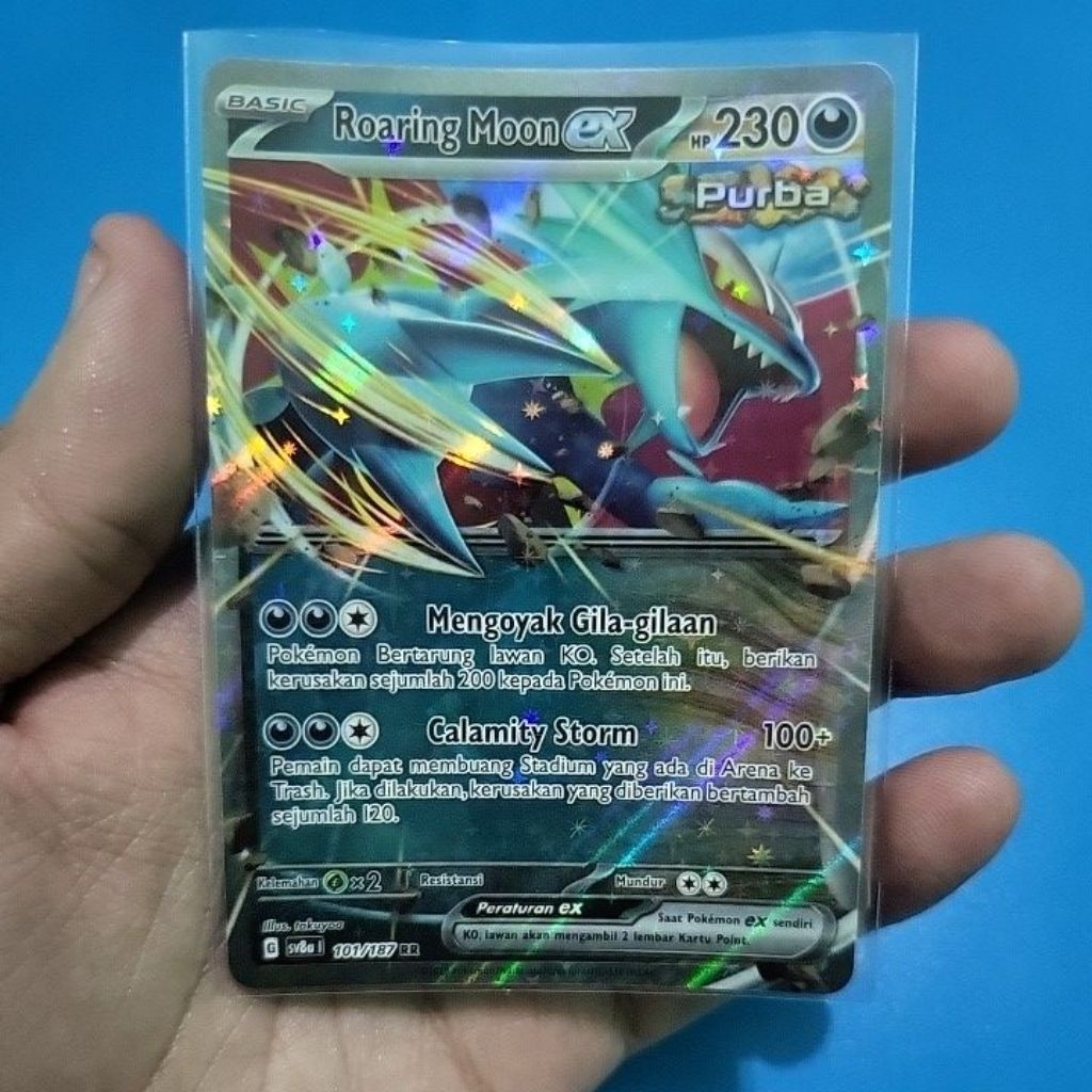 Pokemon TCG Roaring Moon Ex RR