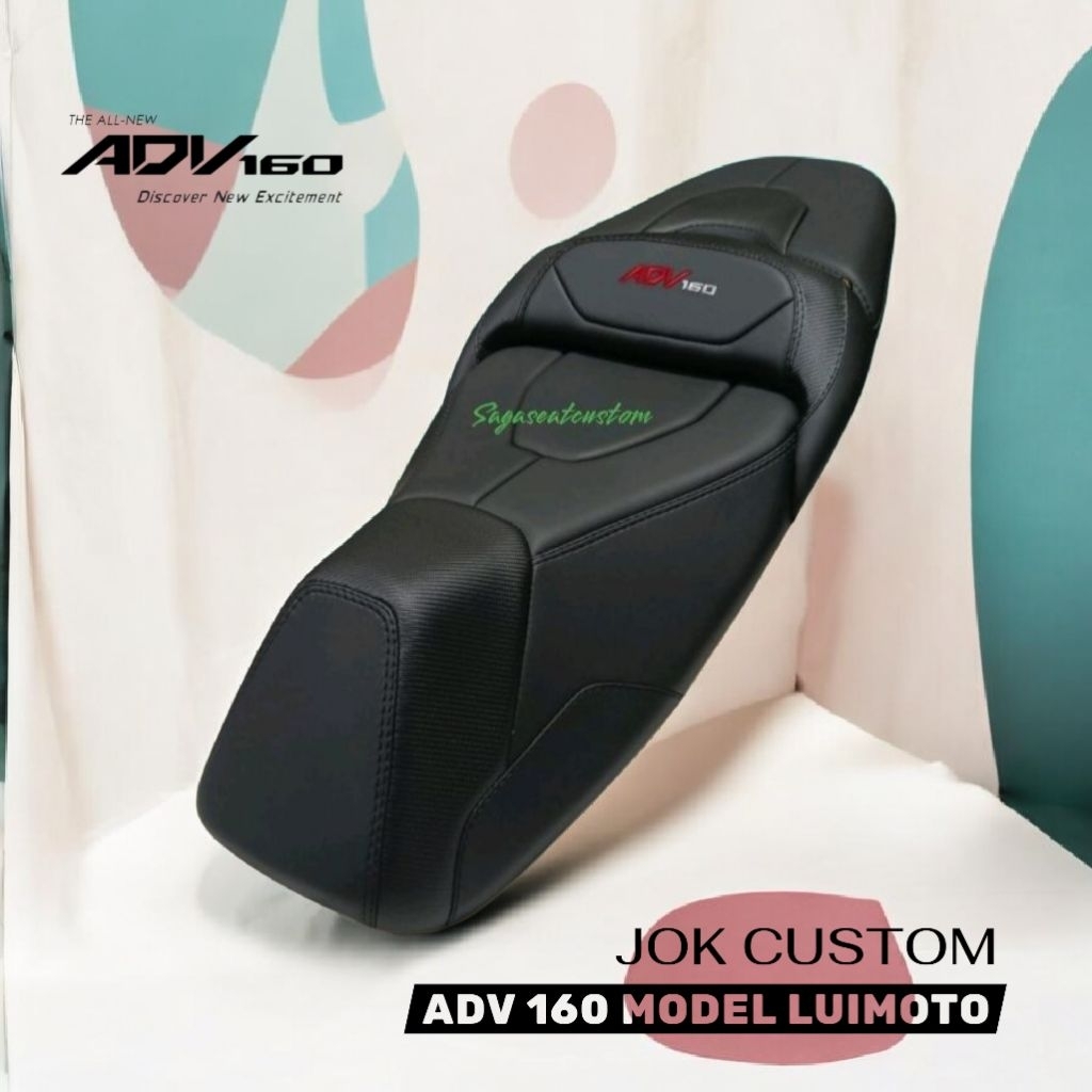 Jok ADV 160 Model Luimoto Custom Latex Kulit MBtech