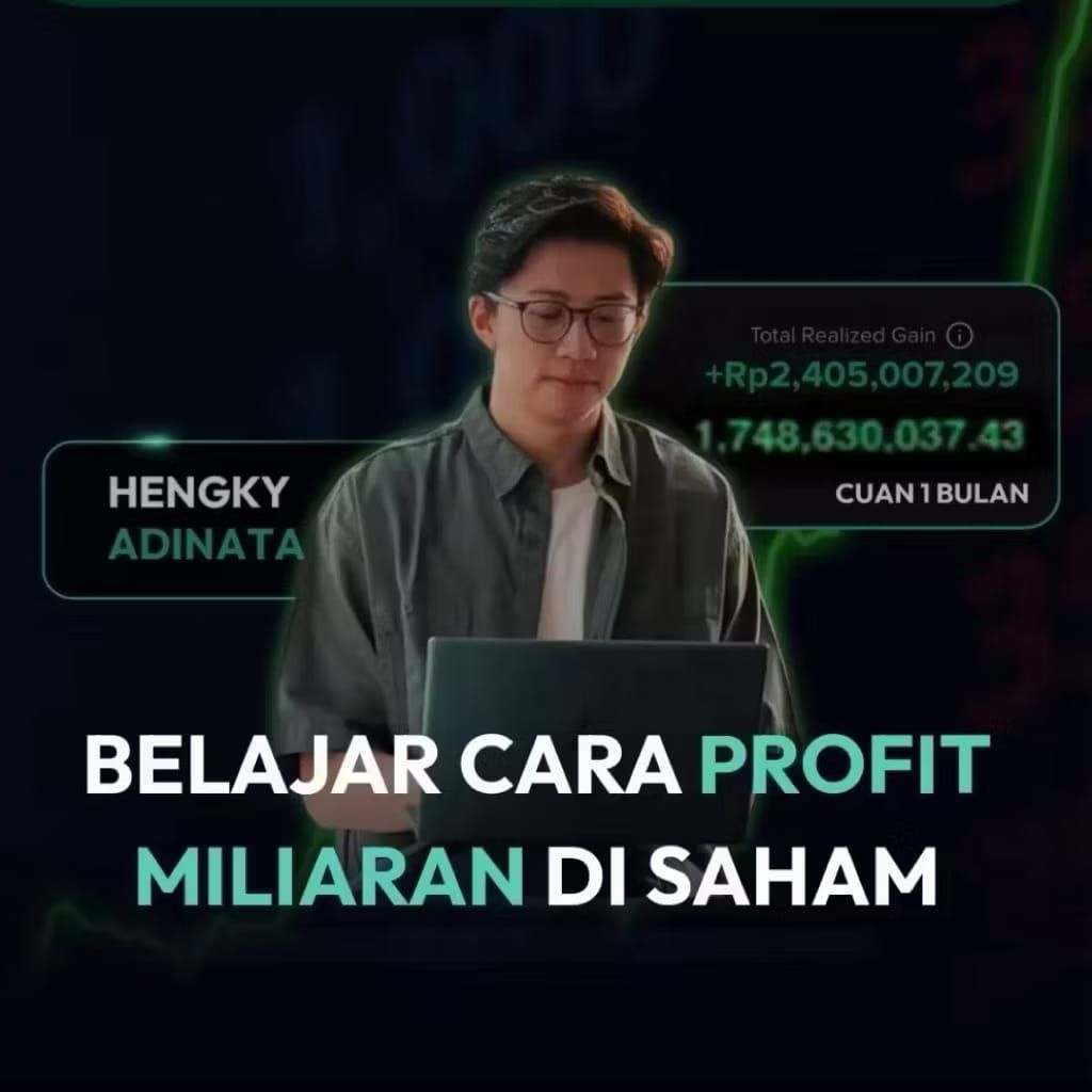 Kursus Saham by remora traders hengky adinata belajar saham || G-drive akses lifetime update