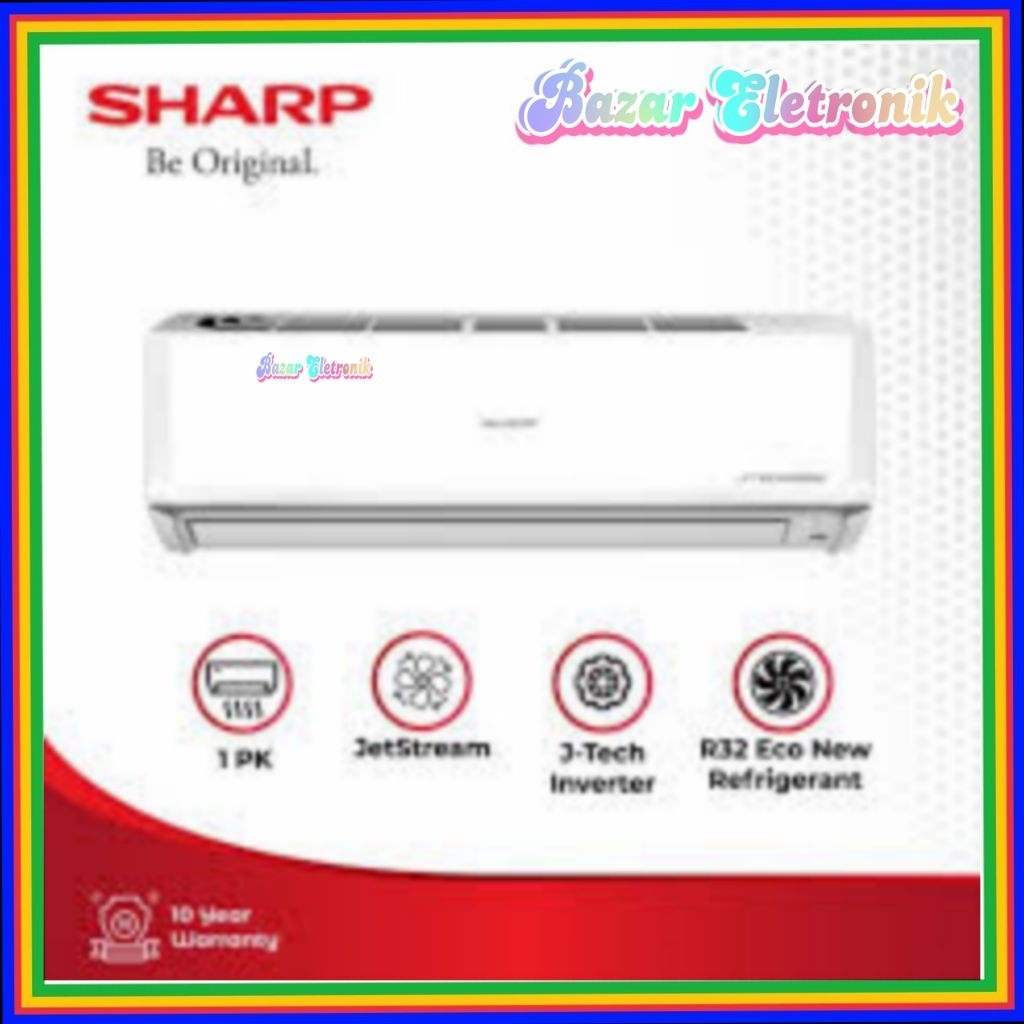 AC SHARP AH-X 10BEY / AC SHARP 1PK INVERTER  / AC SHARP X 10 BEY / AC SHARP 1PK INVERTER X10BEY