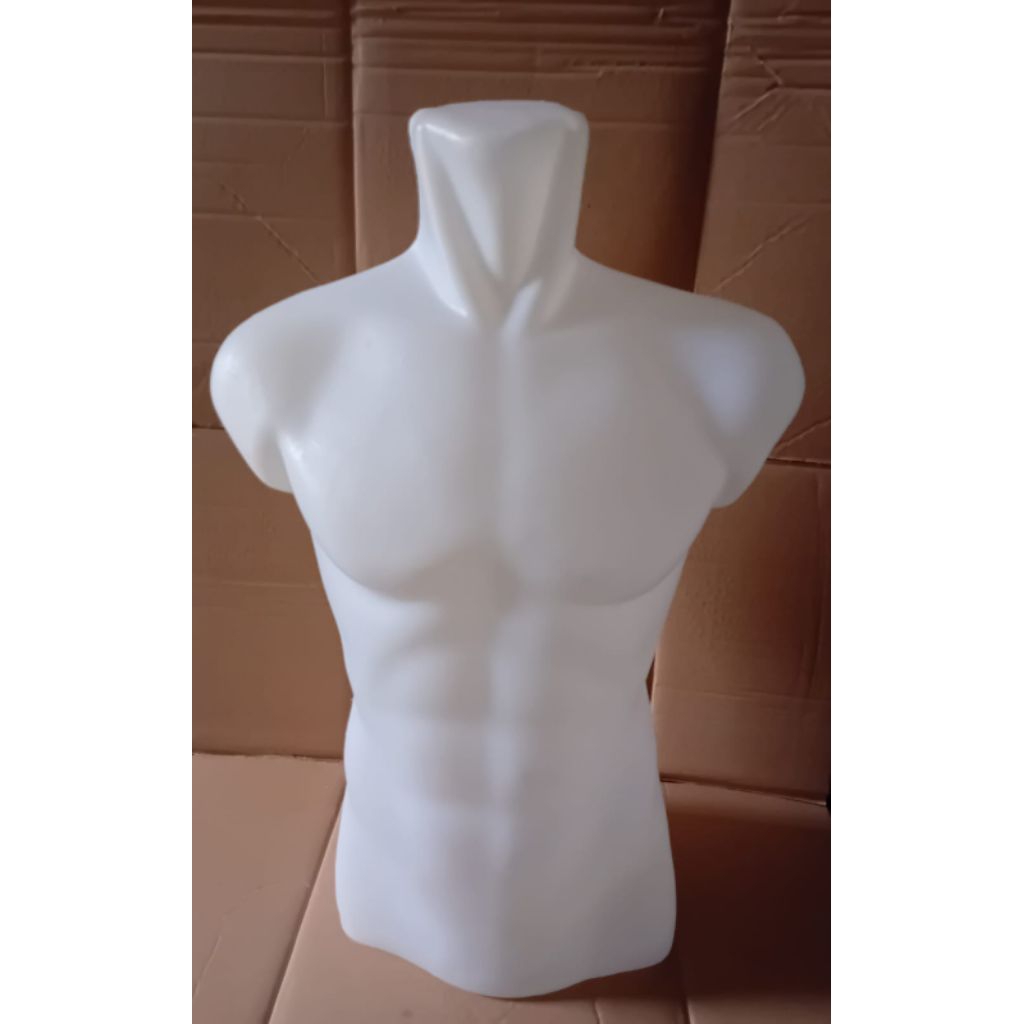 patung manekin setengah badan patung baju cowok