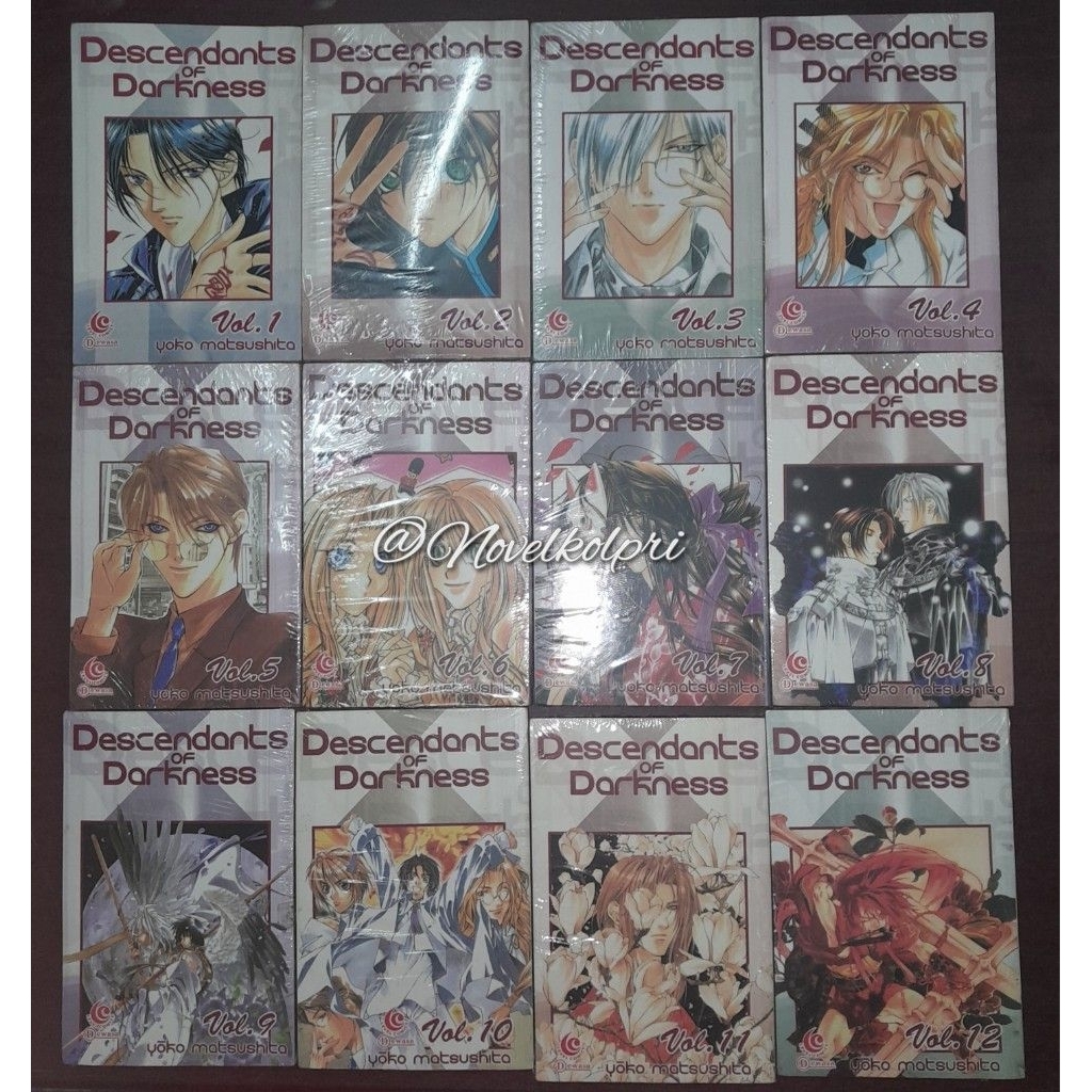 Komik SET Descendants of Darkness 1-12 Tamat