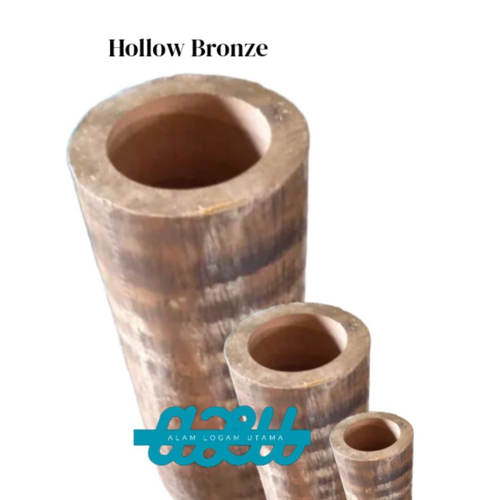 As bronze lubang OD 65mm x ID 25mm x 200mm hollow bronze