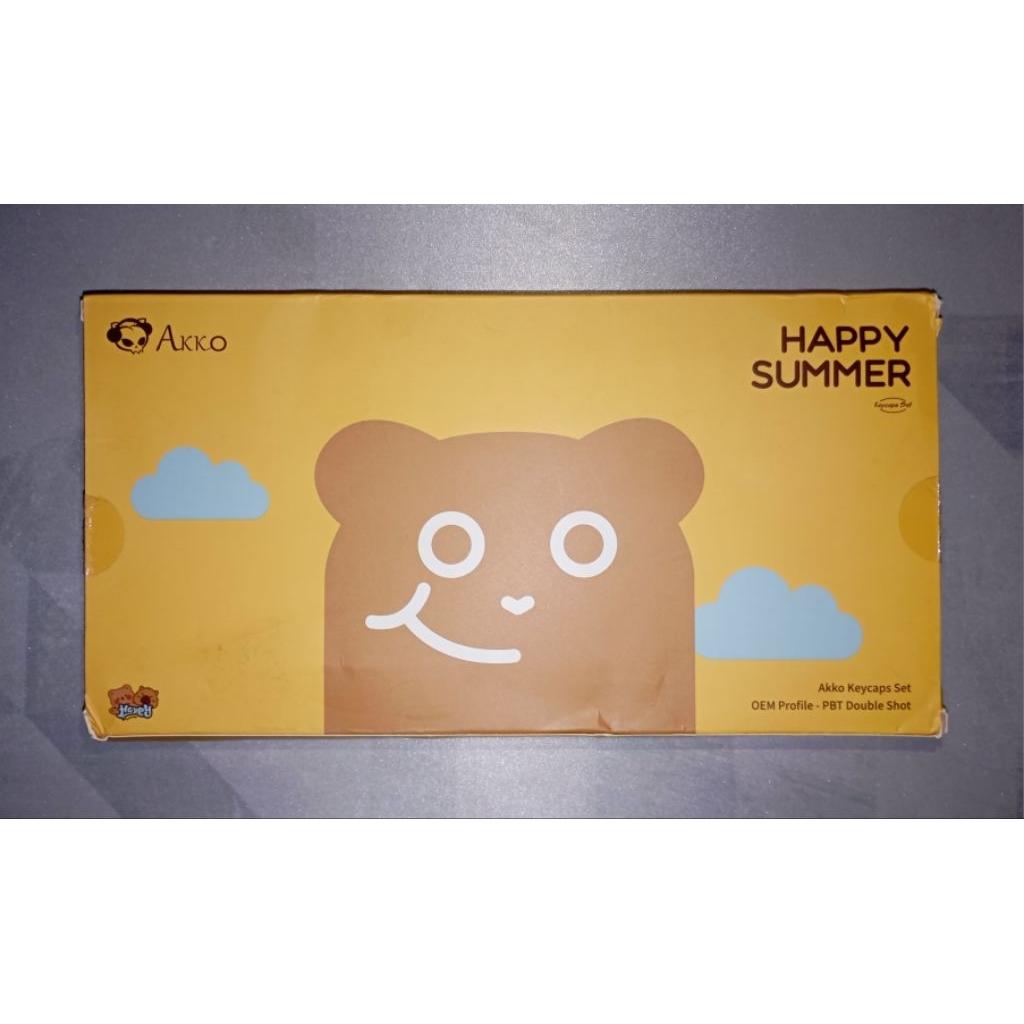 Keycaps Akko Lemon Bear - OEM Profile