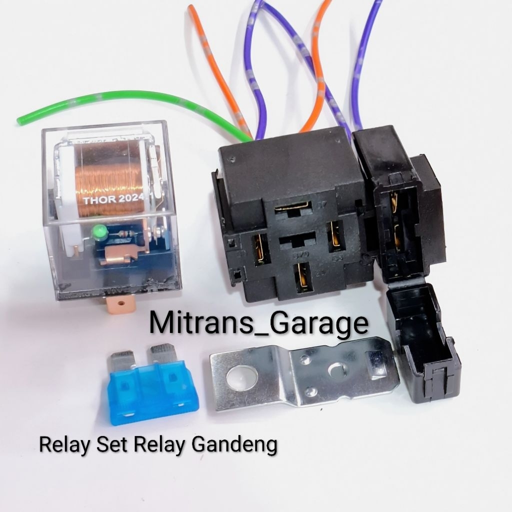RELAY SET, RELAY GANDENG,RELAY LAMPU,KLAKSON