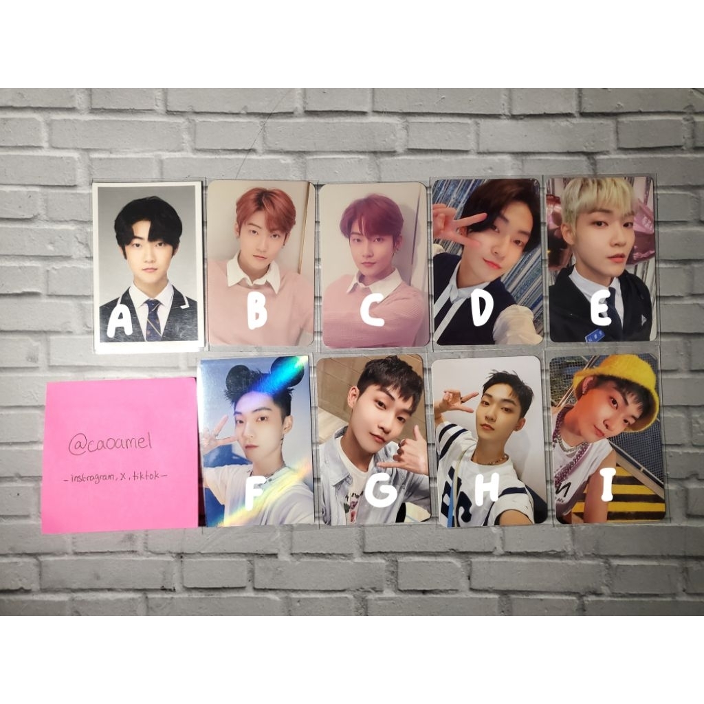 (CLEAR SALE) PC POB THE BOYZ KEVIN PHOTOCARD OFFICIAL