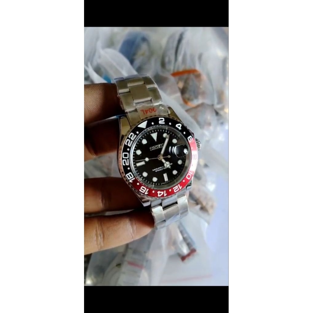 seiko mod GMT Coke