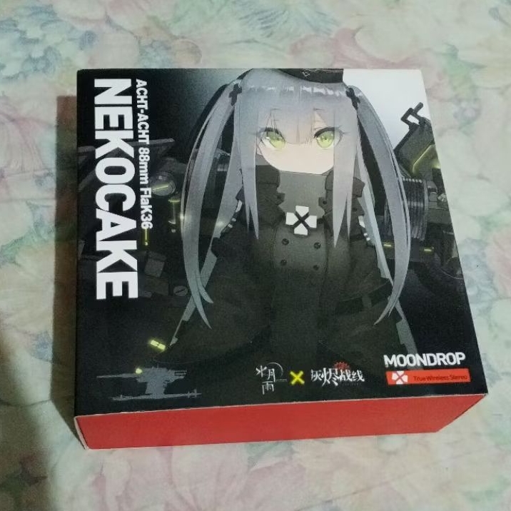 moondrop nekocake special limited edition ash arm anc bt 5.2 tws original