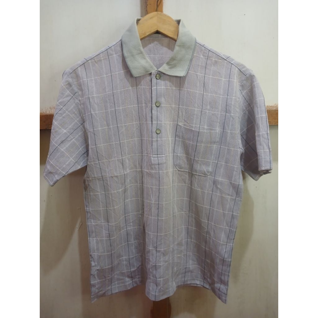 Polo Shirt Kaos Kerah Second Golf