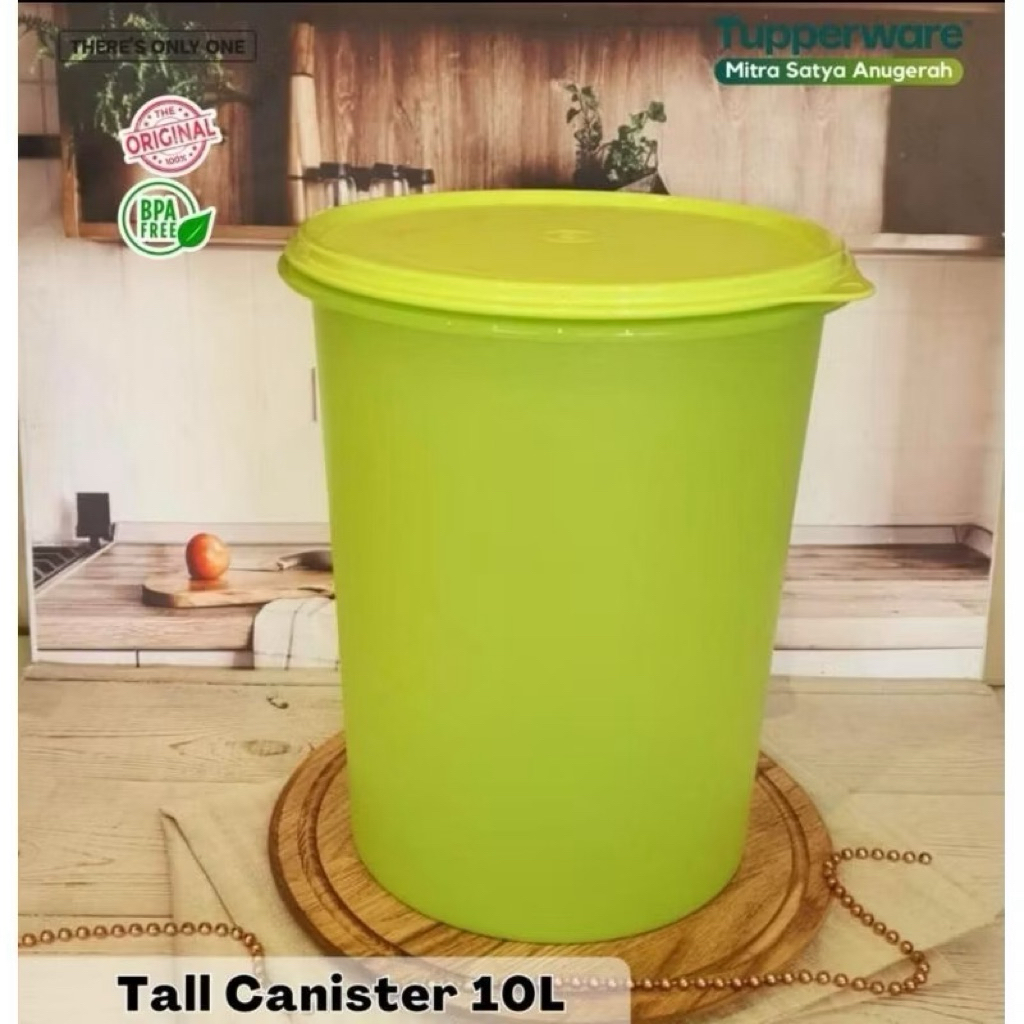 ORIGINAL TUPPERWARE TALL CANISTER 10 L JUMBO