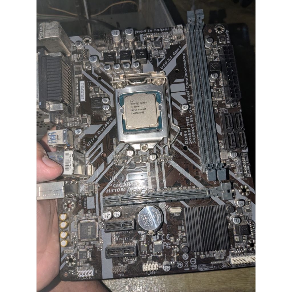 Paketan Mobo Gigabyte H310M + I3 9100f