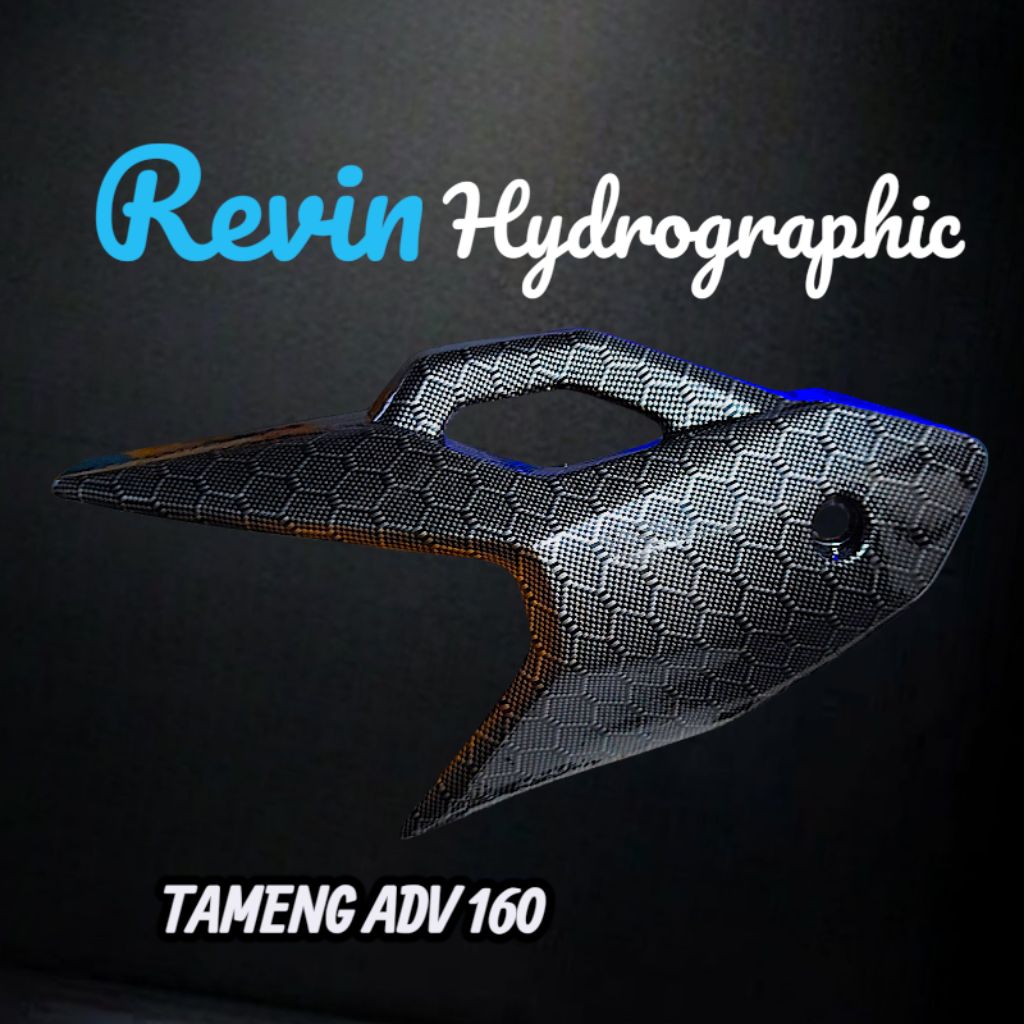 TAMENG KNALPOT ADV 160 CARBON WTP HEXAGON