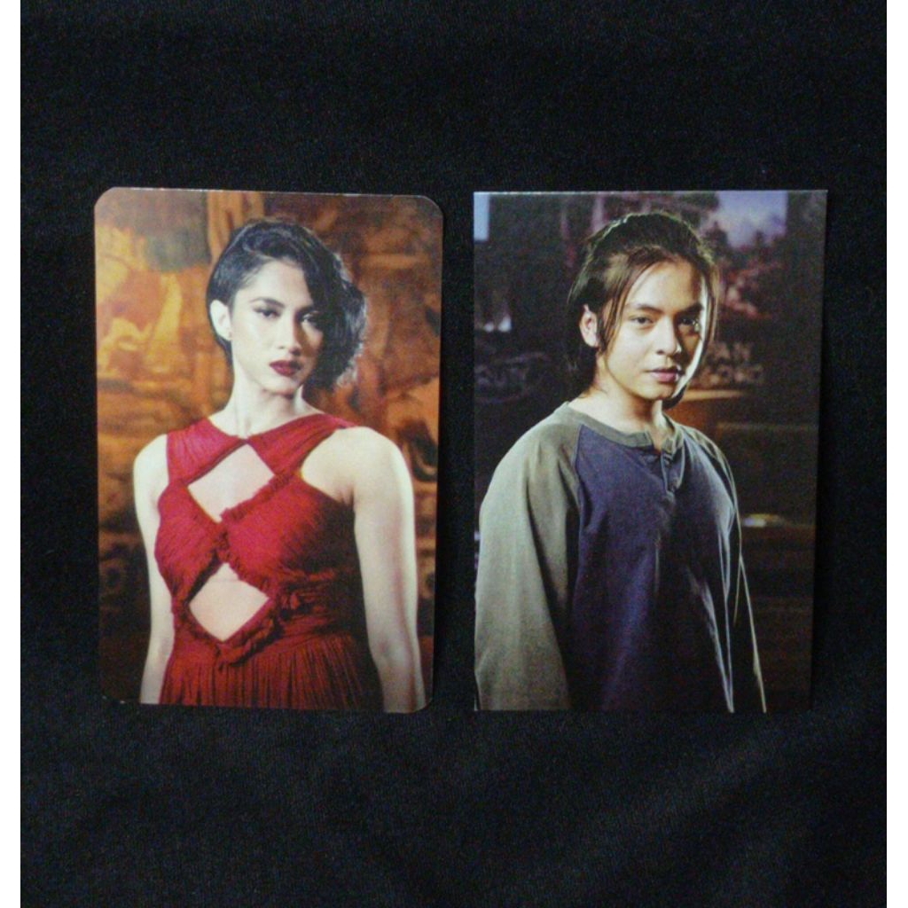 Photocard Official Mencuri Raden Saleh Limited Edition - Ucup (Angga Yunanda) Sarah (Aghniny Haque)
