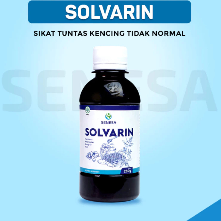 SOLVARIN - Paket Madu Herbal Obat Infeksi Saluran Kemih Gonore Kencing Sakit Nanah Prostat