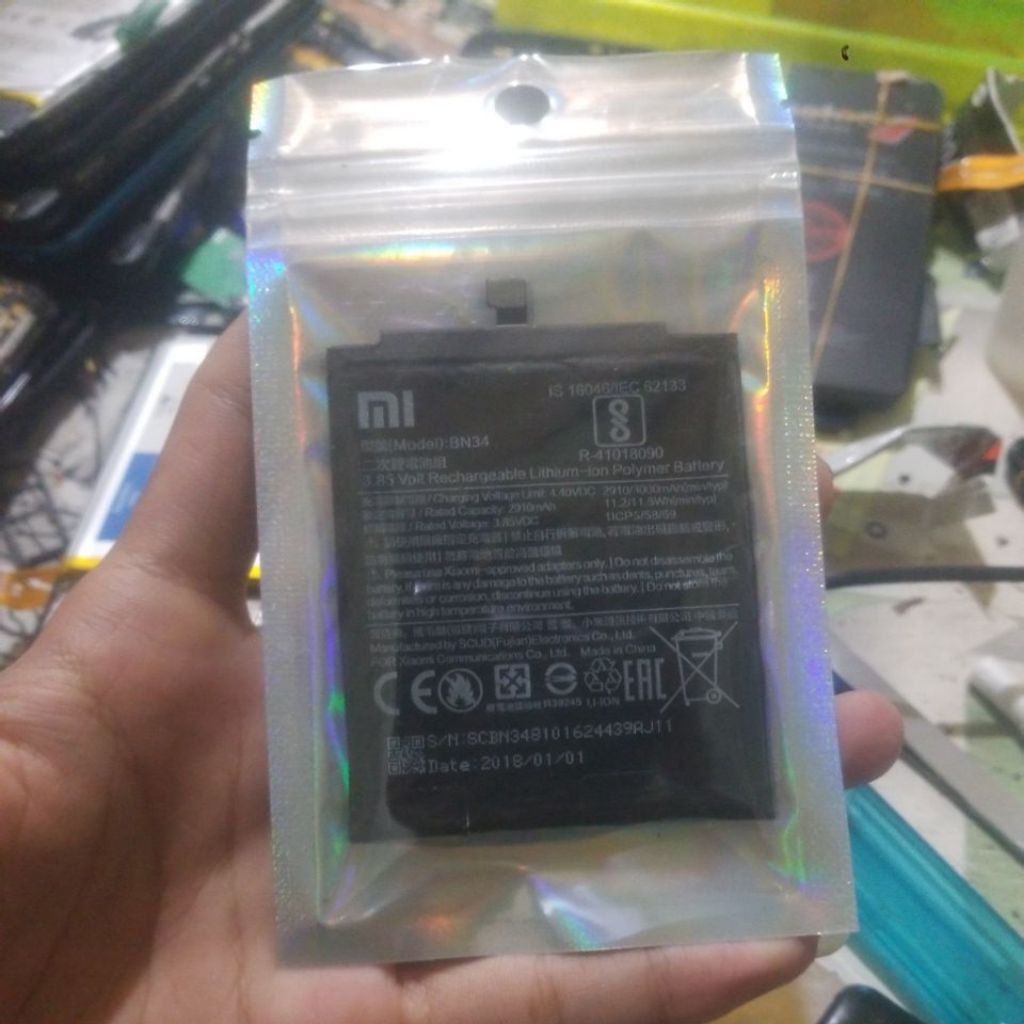 Baterai Xiaomi BN34