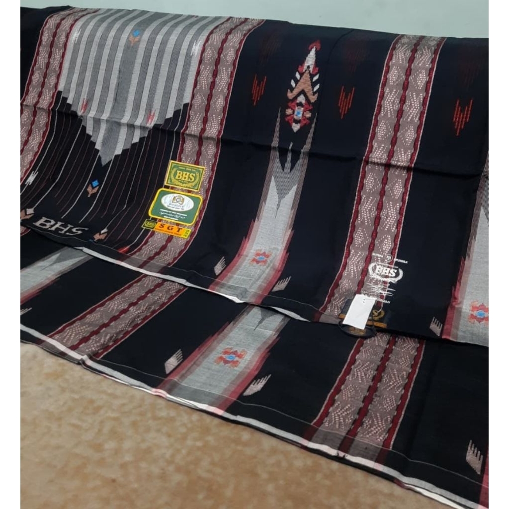 SARUNG BHS SGT GOLD SUTRA SPUNSILK 210 HITAM LIMITED