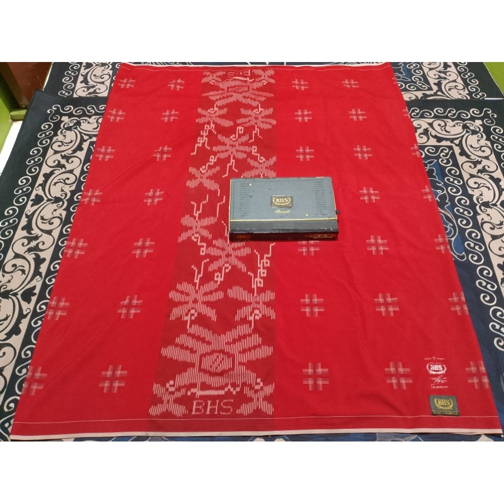 BHS full sutra type DGW (DongGala Warna) warna Merah Cabe like new+box (Lihat Deskripsi)