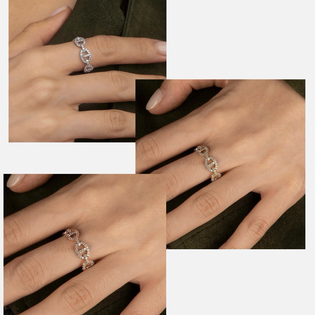 APM MONACO Maille Marine Ring