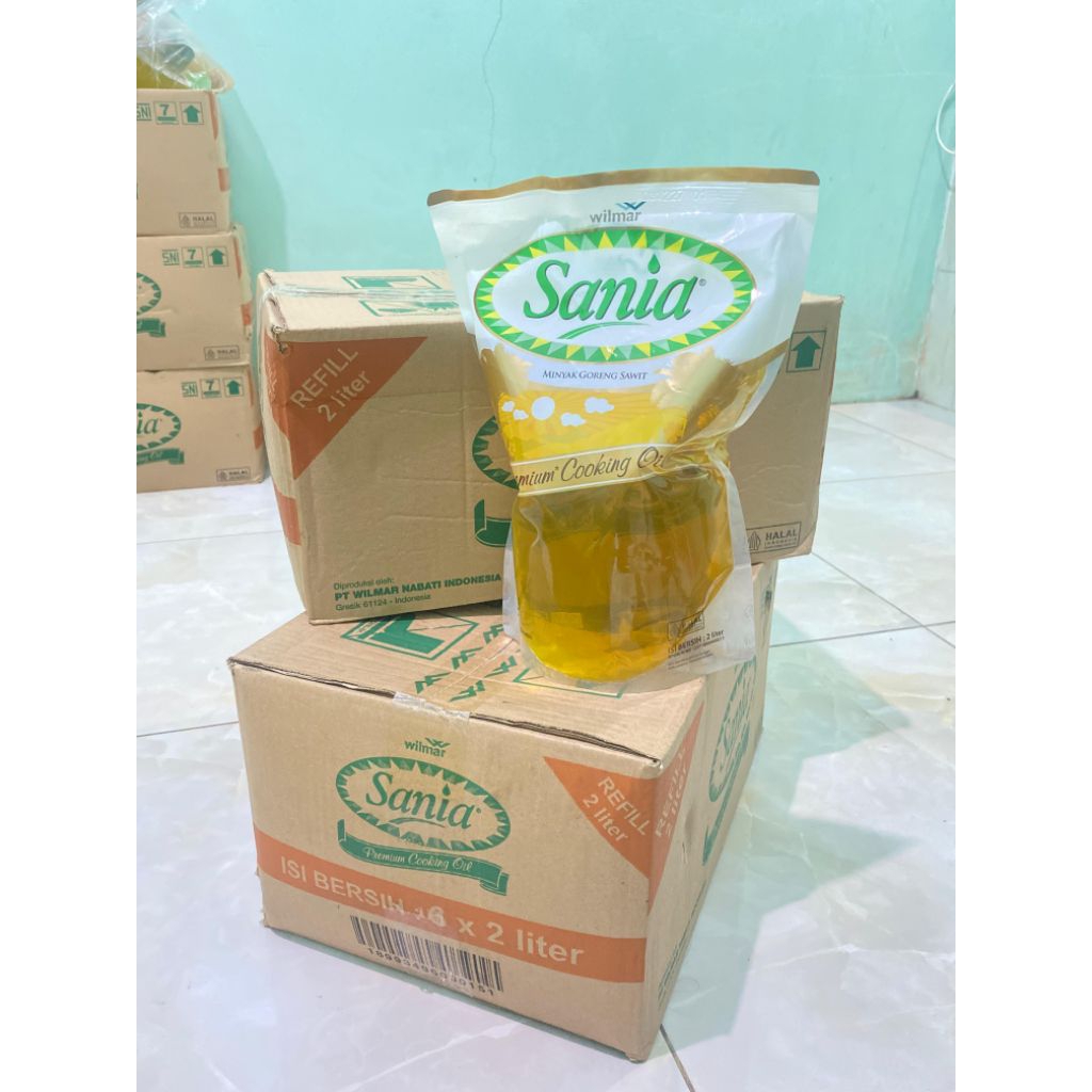 SANIA 2 LITER 1 DUS ISI 6 PCS