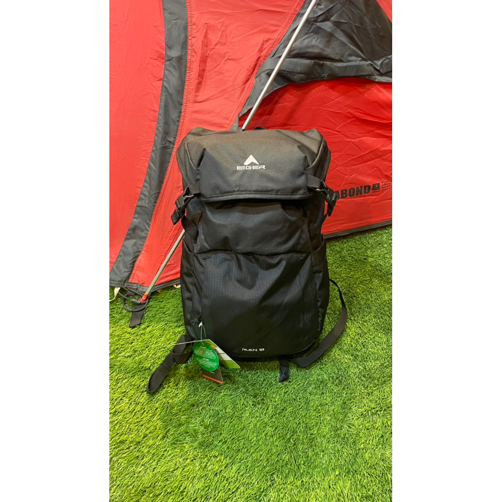 TAS EIGER JR RUEN BLACK TAS SEKOLAH KULIAH KERJA