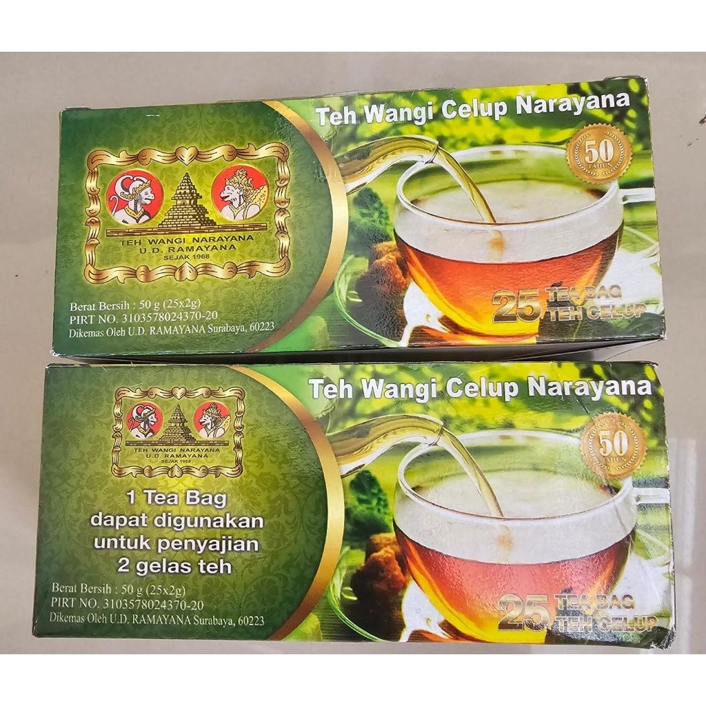 TEH WANGI NARAYANA CELUP ISI 25