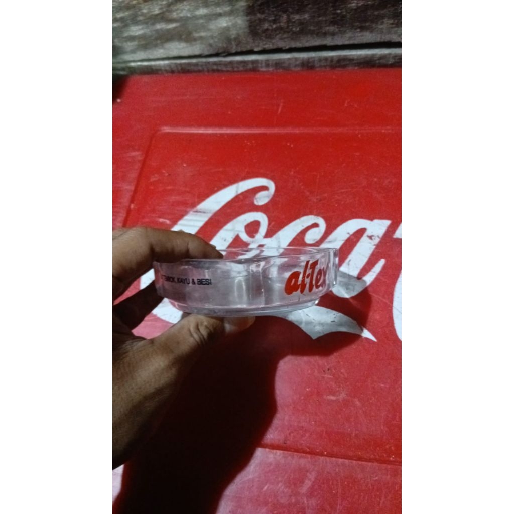 asbak iklan 75rb jadul antik kuno lawas vintage display  mati