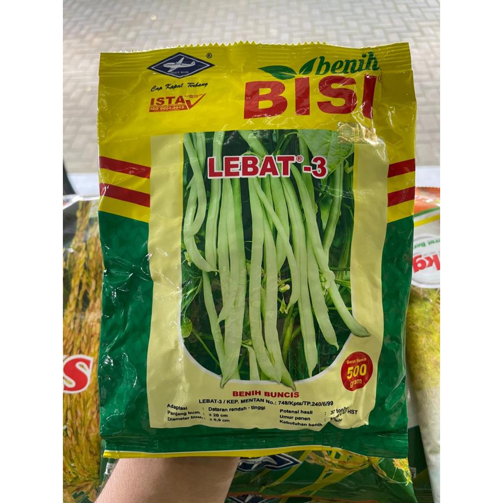 Benih Buncis Lebat 3 Original PT Bisi 500gr