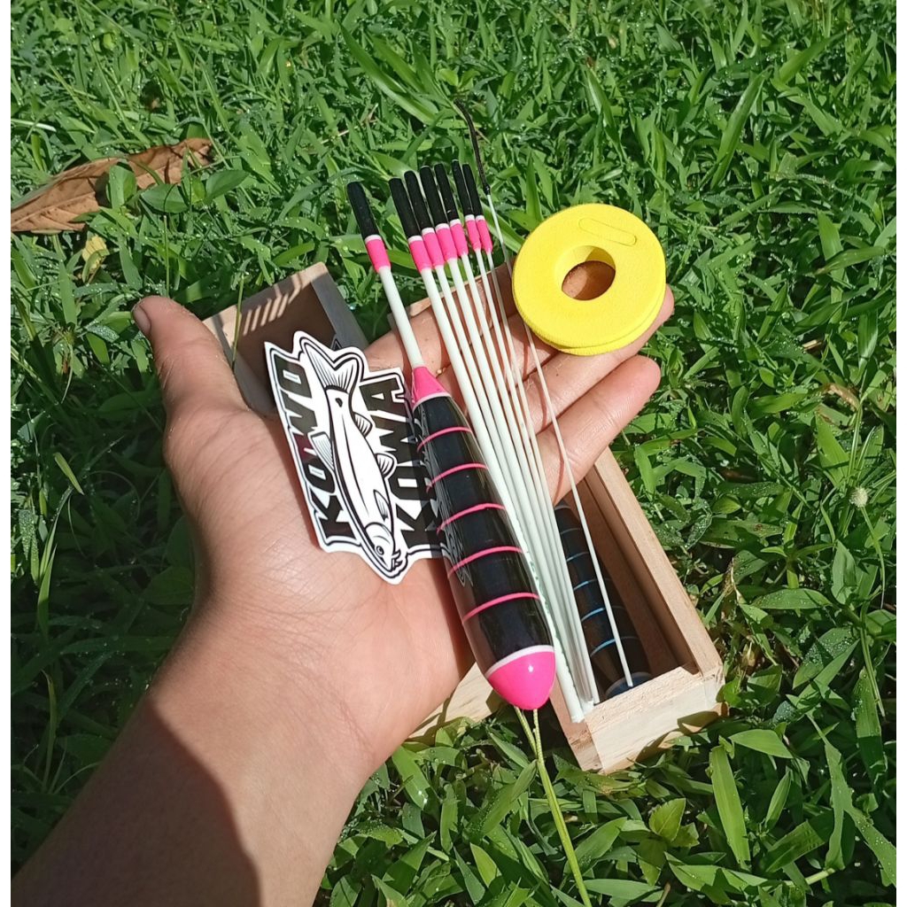 joran micro fishing tanago 120 cm set box sesuai foto -joran fiber lentur tanago