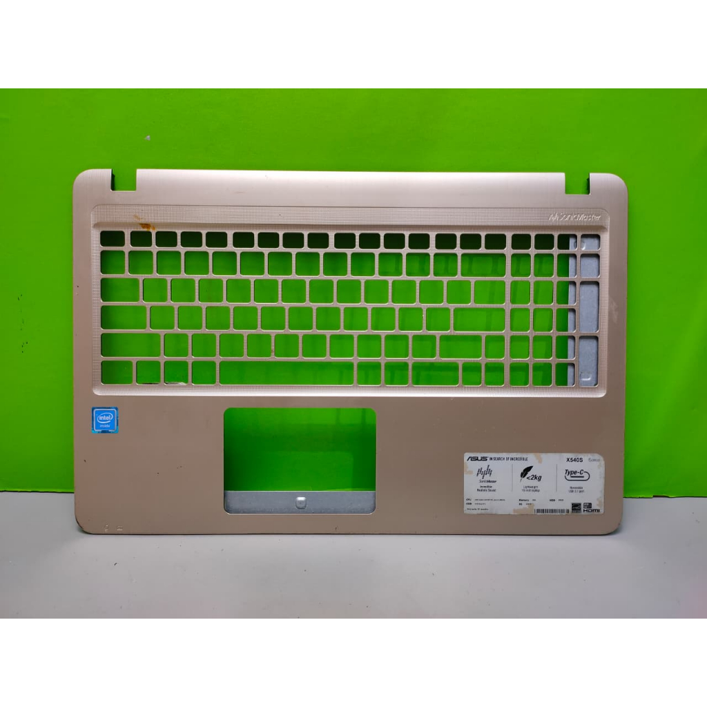 ET04 PCL-AS-9 BOTTOM CASE PALMREST LCD BACK COVER FRONT BEZEL LAPTOP ASUS X450S