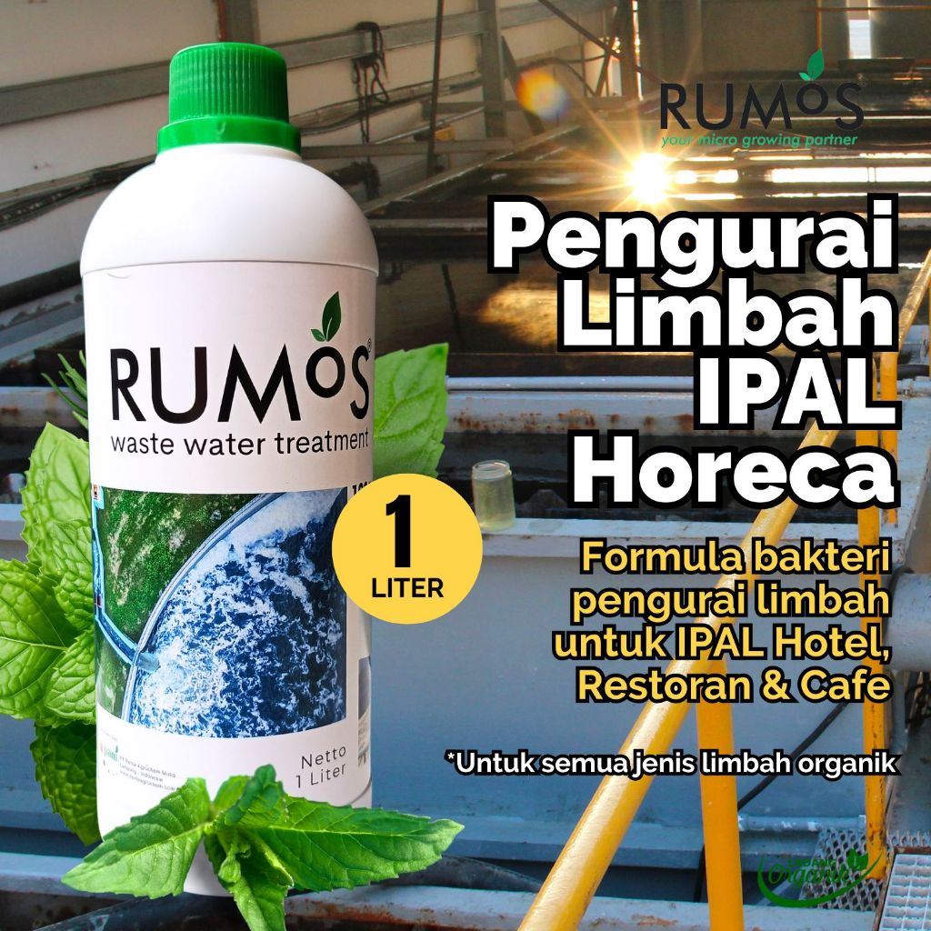 Bakteri Pengurai Lemak untuk Grease Trap, Penghilang Bau Got & Saluran Mampet, IPAL Restoran & Dapur