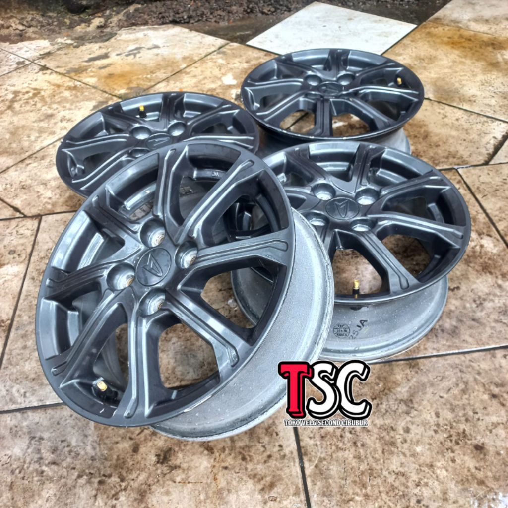 VELG ORIGINAL STANDAR NEW AYLA RING 14 HOLE 4X100 GREY | VELG ONLY 4PCS