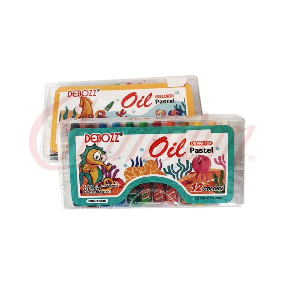 Crayon anak isi 12 set Kerayon tk Warna Krayon oil pastel Kerayon Mewarnai Lengkap Champion Campus