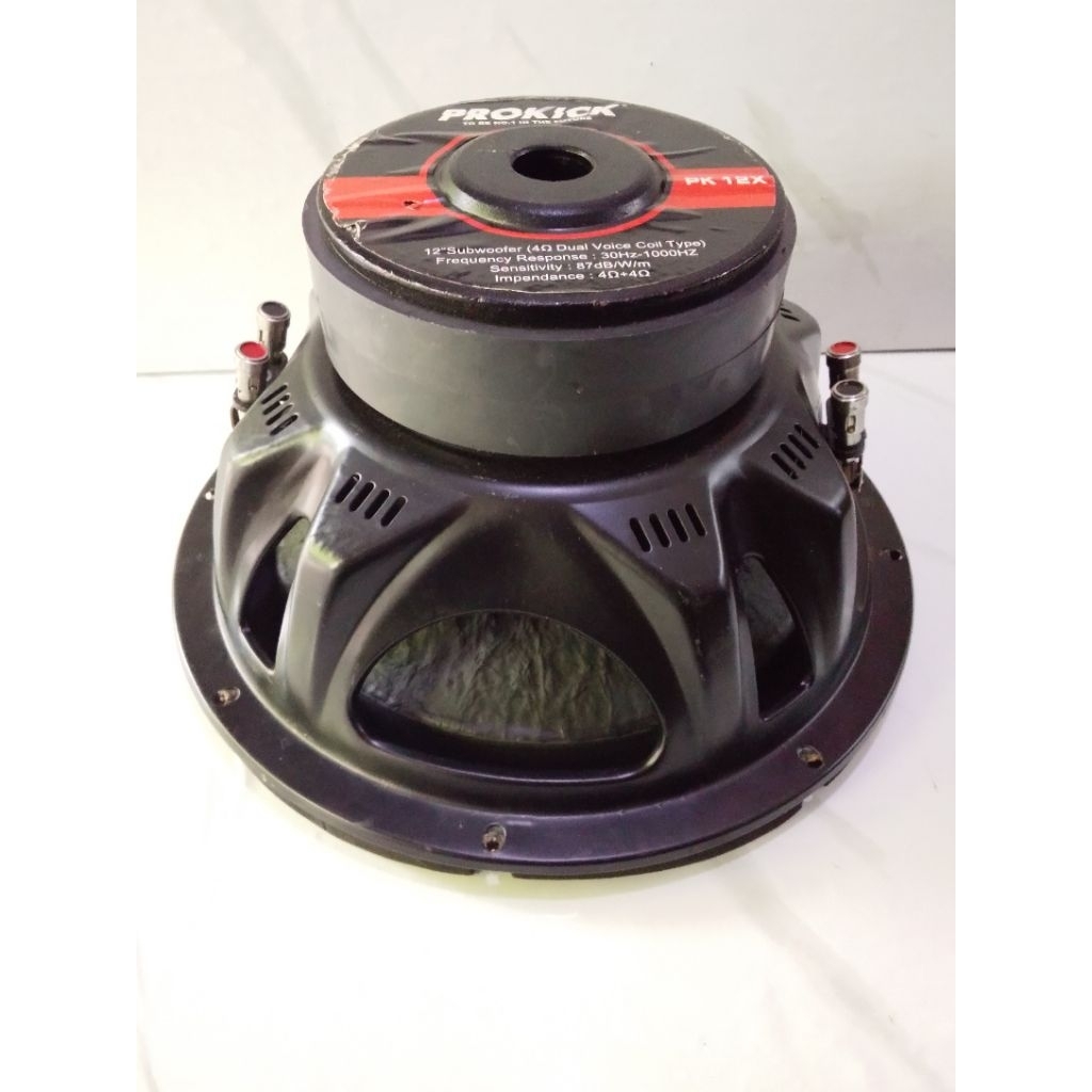 Subwofer prokick PK12X