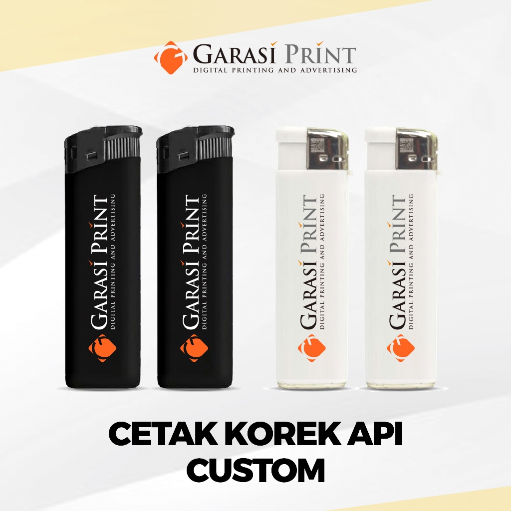 Cetak Korek Api Custom / Print UV Lighter
