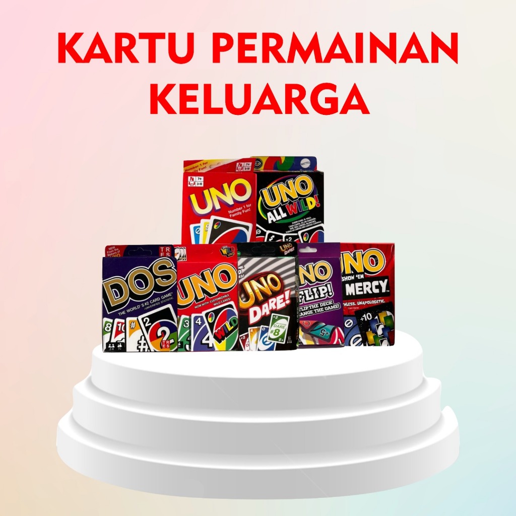 KARTU MAINAN KELUARGA/Kartu UN Kartu Bermain Bersama Keluarga dan Teman